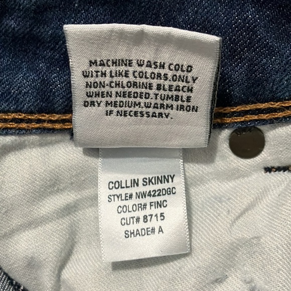 Hudson Collin Skinny Jeans Size 23 - Picture 8 of 8